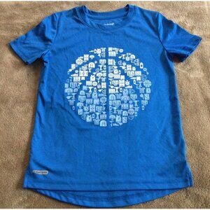 Sz 6 VGUC Jumping Beans Blue Basketball Athletic Tee